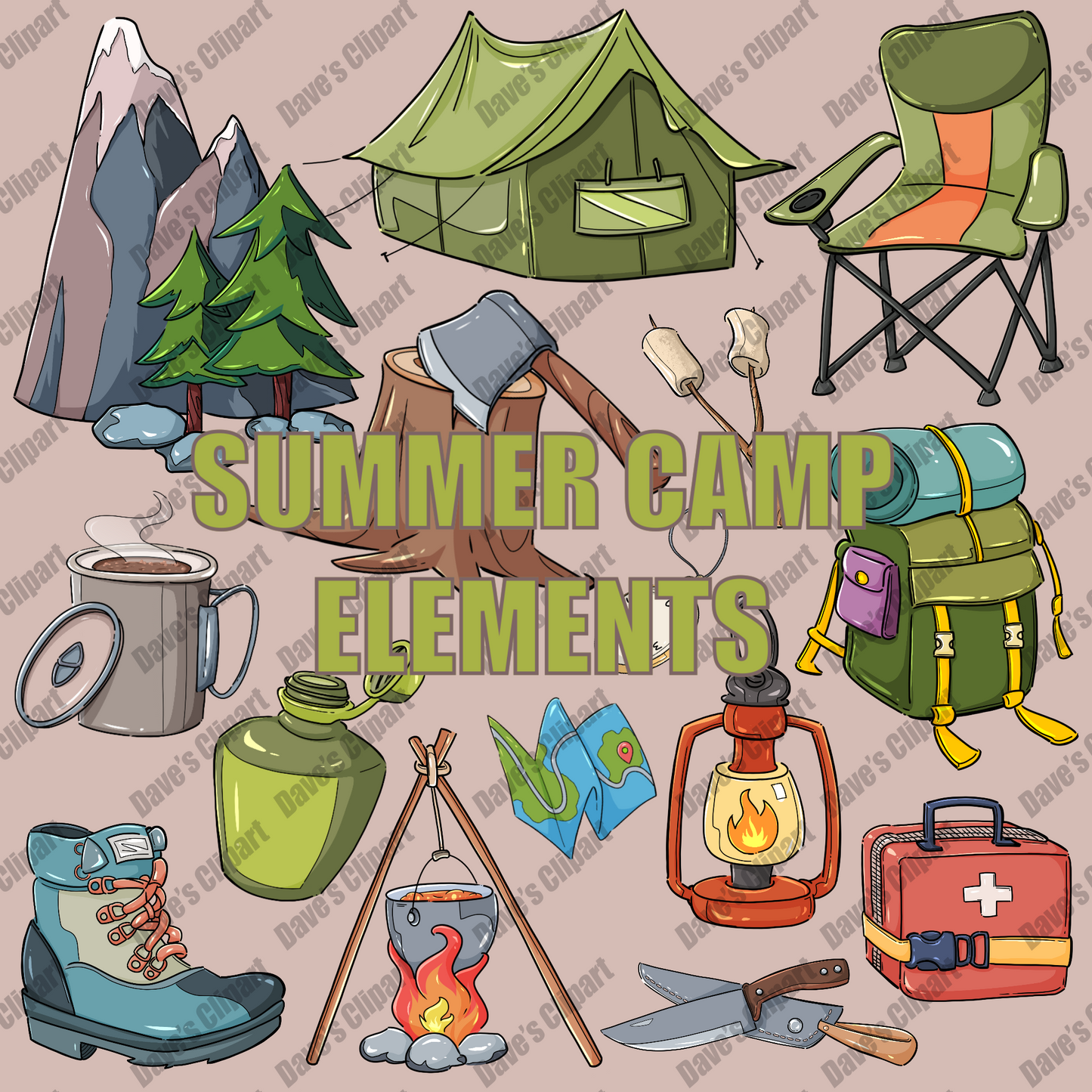 Summer Camp Elements