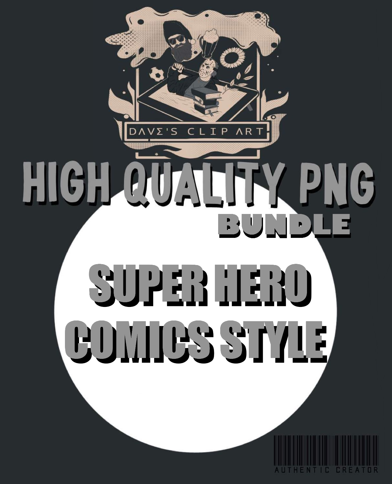 Super Hero Comics Style