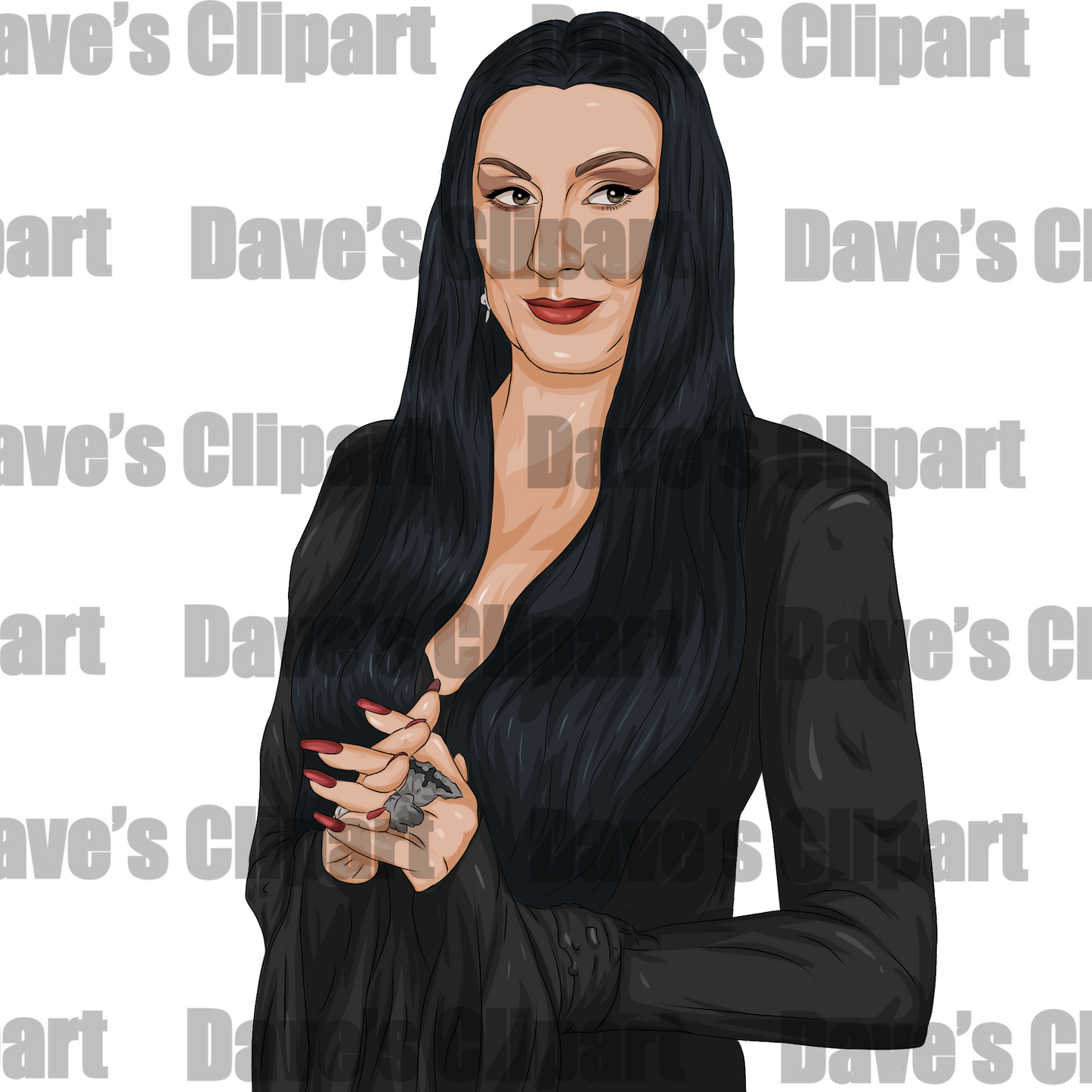 Morticia Adams 1991