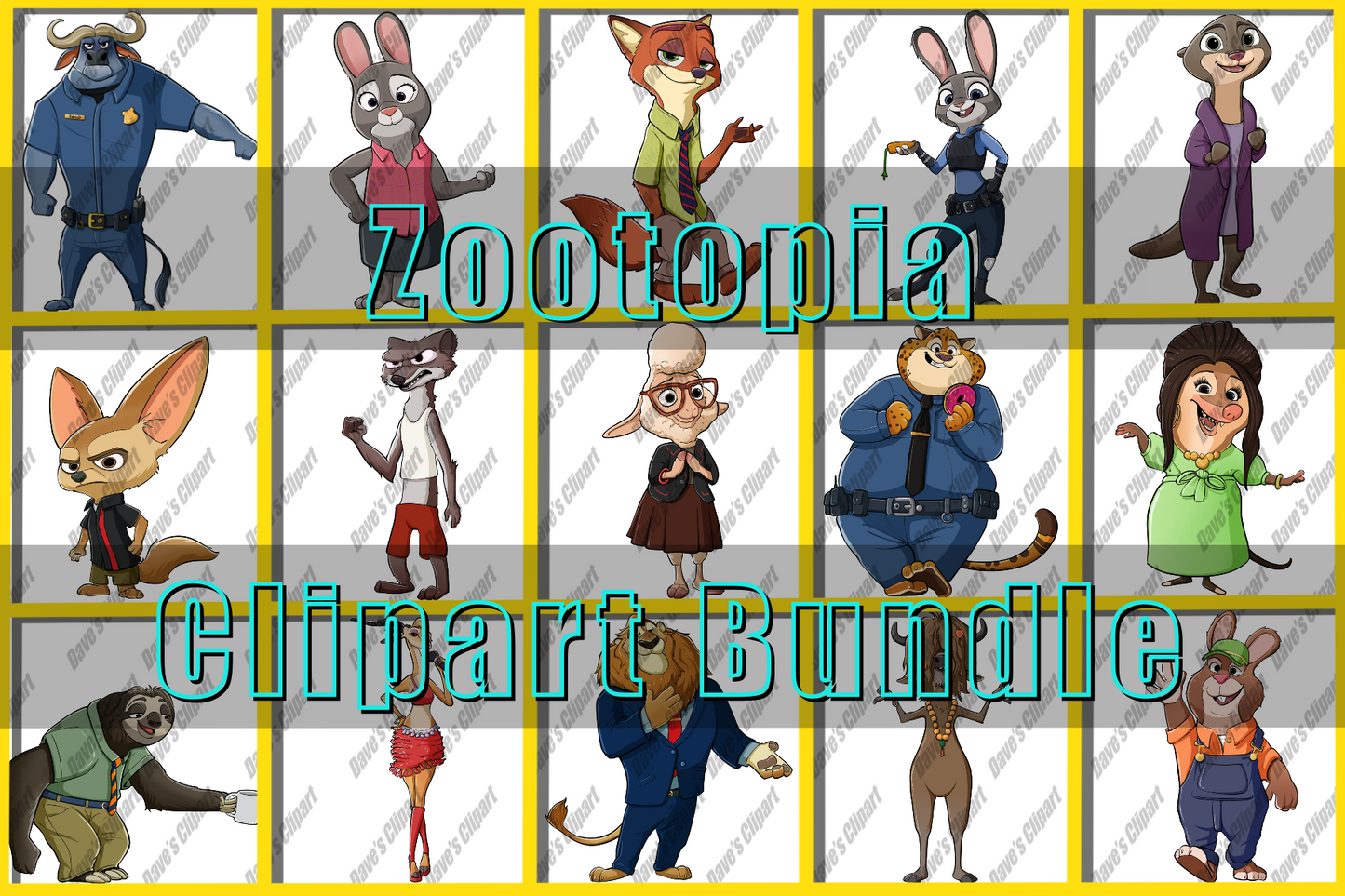 Zootopia Characters