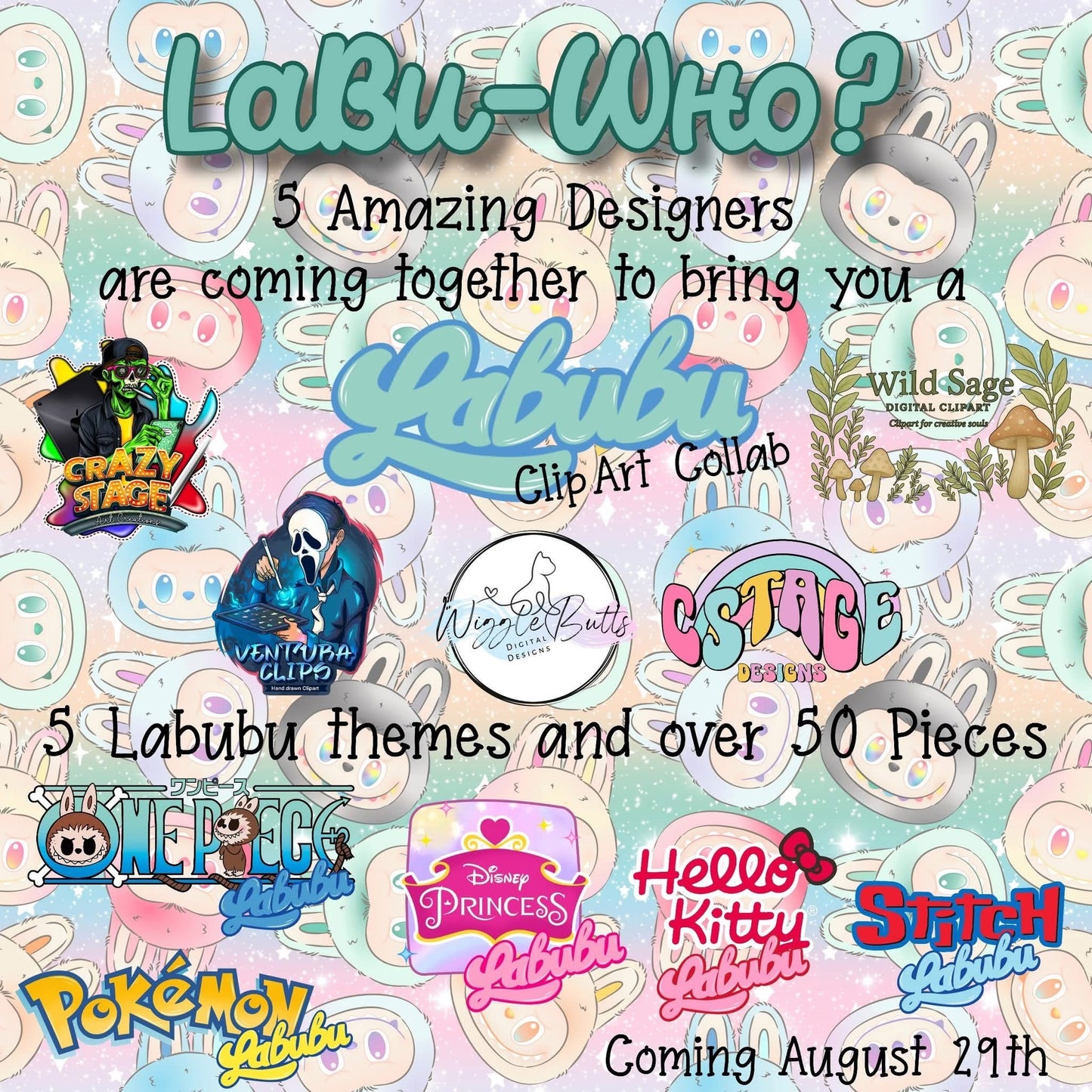 Labubu Clipart Collab