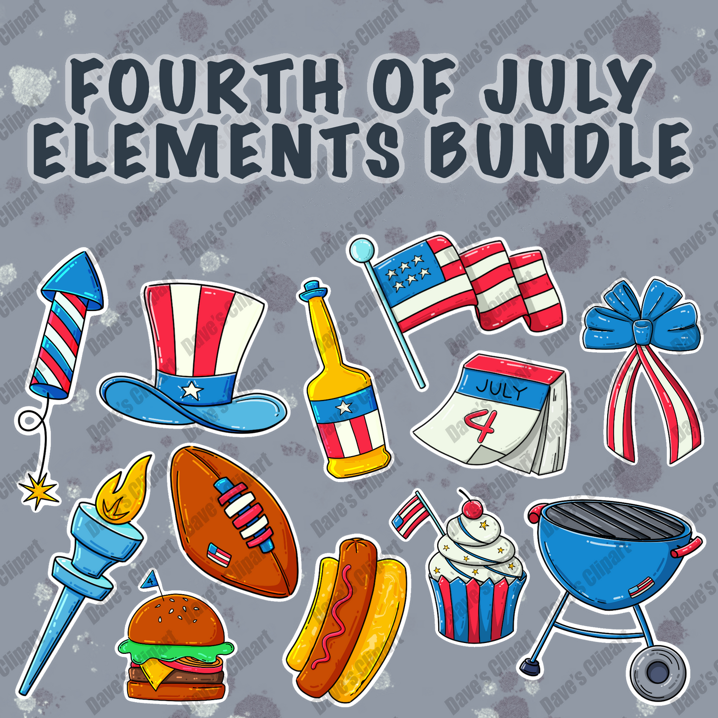 Fourth of July Elements