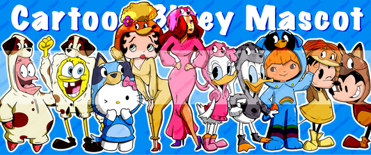 Cartoon Bluwi Mascot