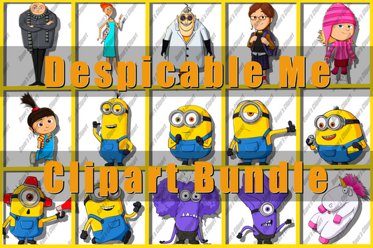 Despicable Me Clipart Bundle