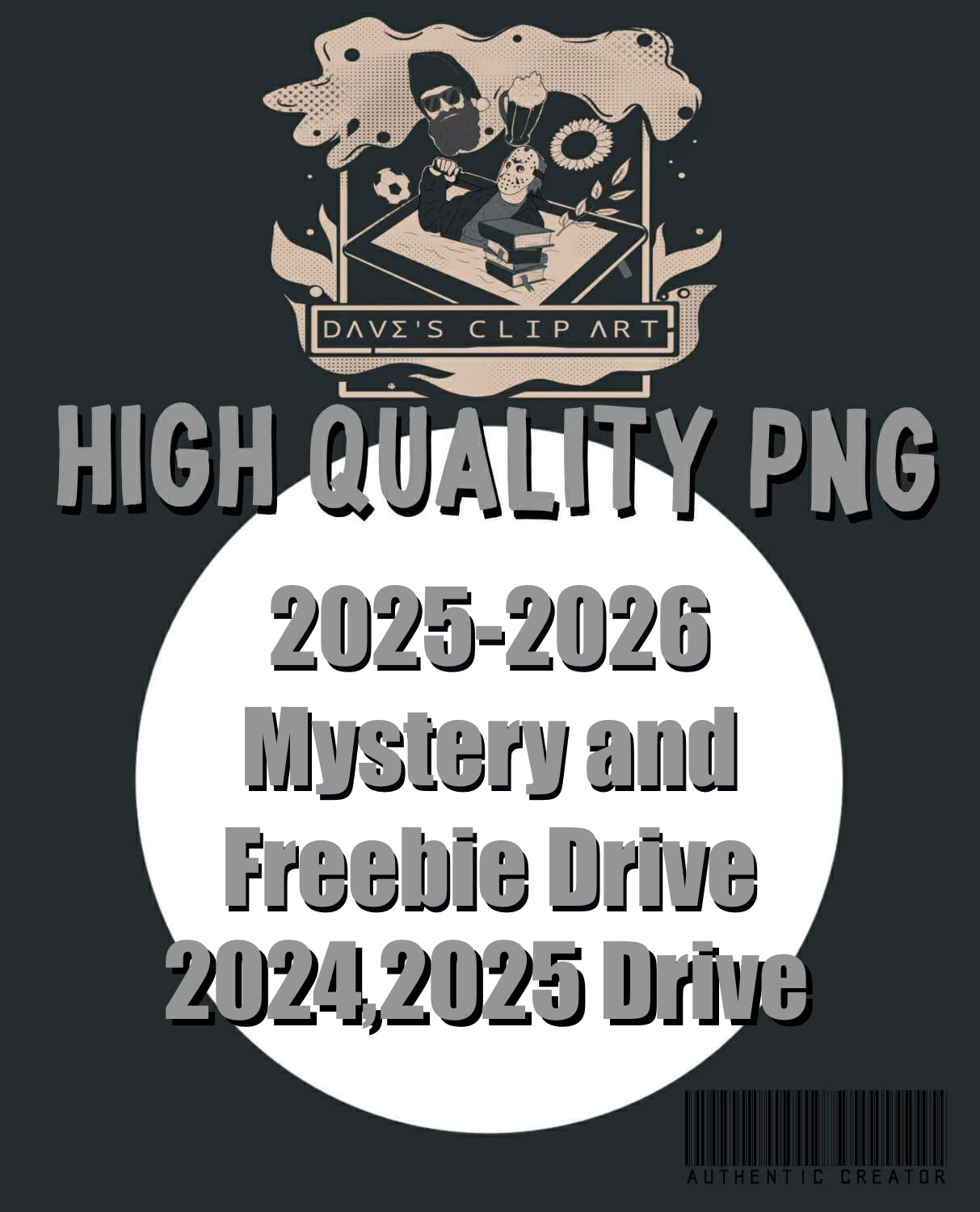 All 4 Drive Sale. 2024-2025 Clipart Drive, 2025-2026 Mystery and Freebie Drive