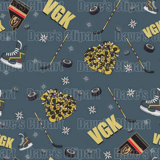 VEGAS GOLDEN KNIGHT SEAMLESS