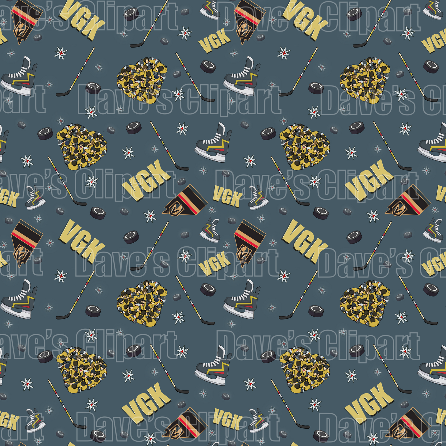 VEGAS GOLDEN KNIGHT SEAMLESS