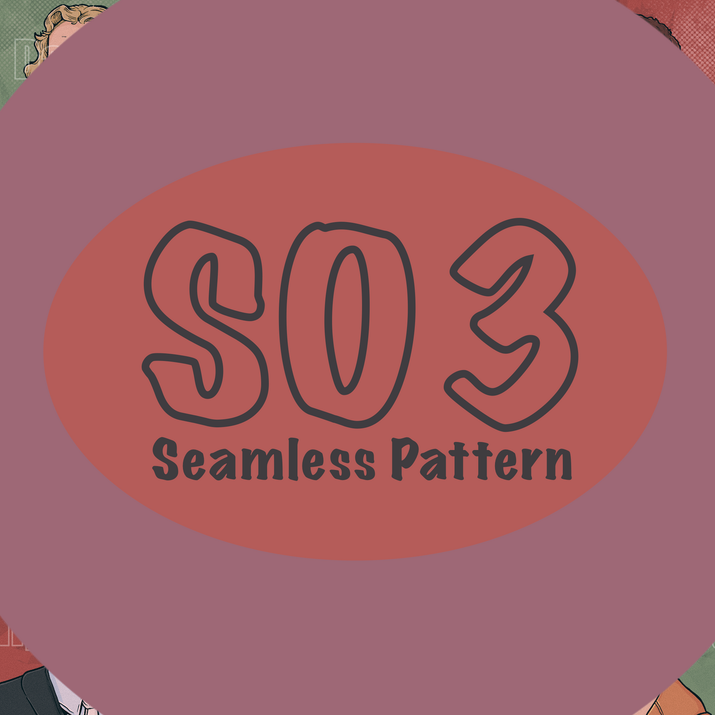 Serial Killers Pattern Simple Background