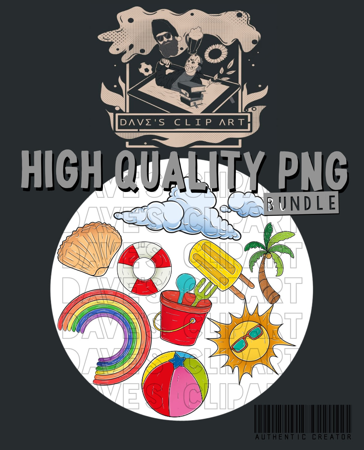 Summer Clipart Bundle